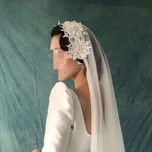 Load image into Gallery viewer, Double-layer Soft yarn Wedding veil
