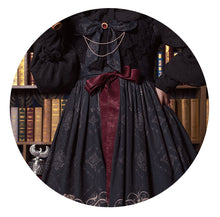 Load image into Gallery viewer, Gothic Style Vintage Sleeveless Lolita Dress
