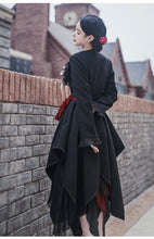 Load image into Gallery viewer, Gothic Style Dark Academia Coat Jacket
