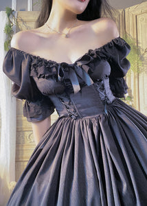 Vintage Princess Lolita Tea Dress [the Kiss of Nichols]