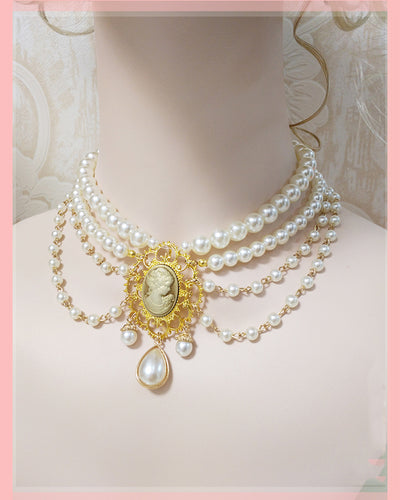 vintage necklace choker gothic necklace lolita necklace 