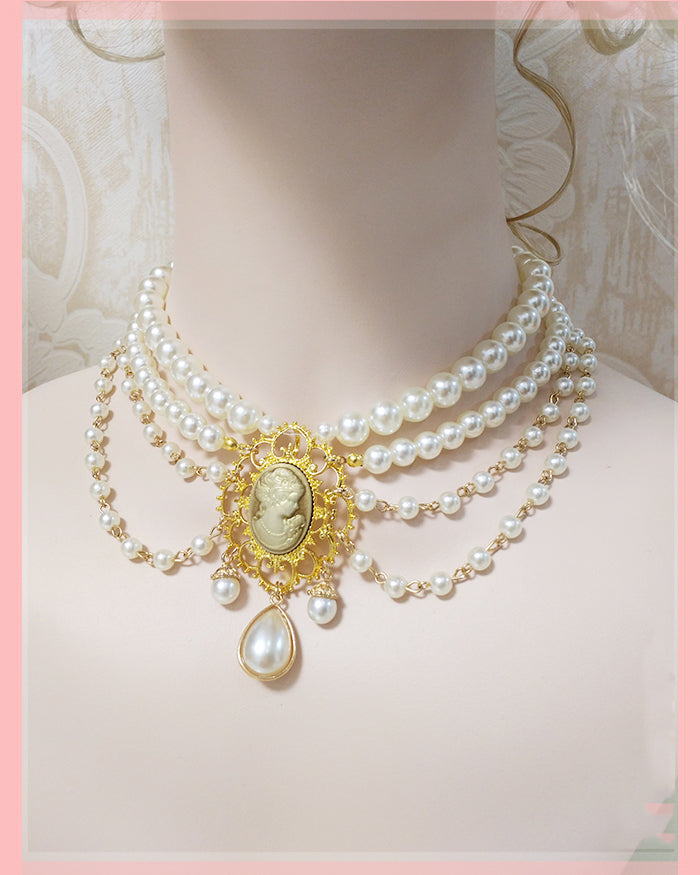 vintage necklace choker gothic necklace lolita necklace 