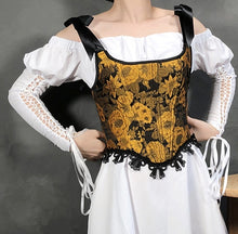 Load image into Gallery viewer, vintage corset vintage stay victorian corset
