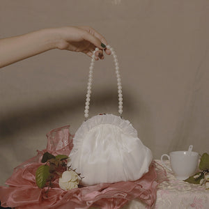 Vintage style Handmade Shell shape clutch handbag