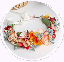 Load image into Gallery viewer, Bridal Flower Hair Crown Hair Band Hair Accessories
