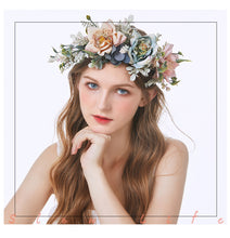 Load image into Gallery viewer, Bridal Flower Hair Crown Hair Band Hair Accessories

