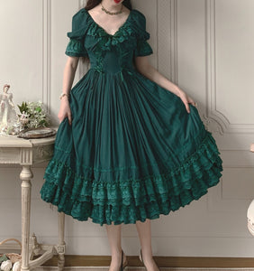 Vintage Princess Lolita Tea Dress [the Kiss of Nichols]