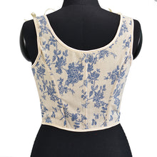 Load image into Gallery viewer, Vintage Style Lace up Floral Corset Stay
