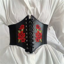 Load image into Gallery viewer, Vintage Style Emboirdery Wasit Band Belt
