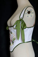 Load image into Gallery viewer, Handmade Vintage Remake Embroidery Corset
