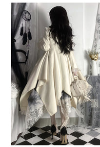 Gothic Style Dark Academia Coat Jacket