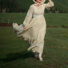 Load image into Gallery viewer, Victorian Style Vintage Swing Dress
