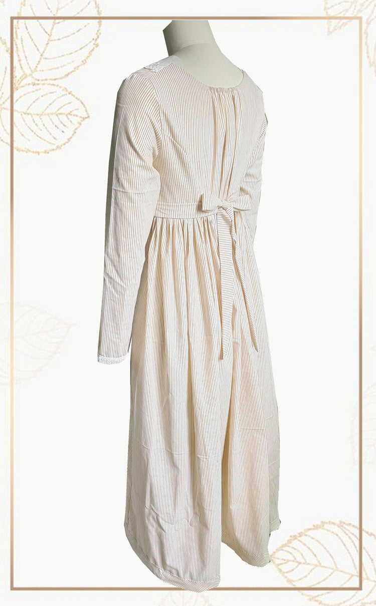 long sleeve regency dress long sleeve regency dress SALE! Lilac/Champagne Regency Style gown and Coat Size Small