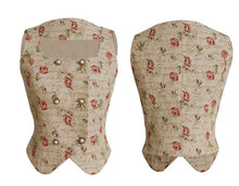 Load image into Gallery viewer, Retro Floral Waistcoat Vest
