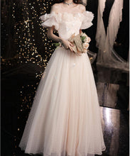 Load image into Gallery viewer, party dress wedding dress prom dress evening dress bridesmaid dress vintage dress cottagecore dress
