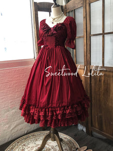 Vintage Princess Lolita Tea Dress [the Kiss of Nichols]