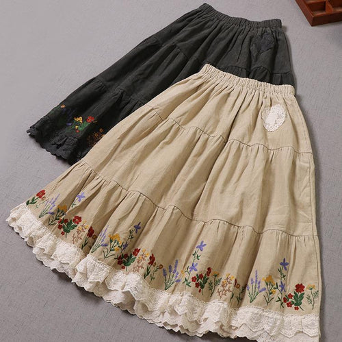 vintage skirt pants cottagecore skirt pants 1970s 1940s 1950s skirt pants