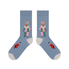 Load image into Gallery viewer, Retro Caricture Short Socks
