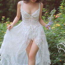 Load image into Gallery viewer, vintage dress cottagecore dress vintage night gown vintage sleep wear
