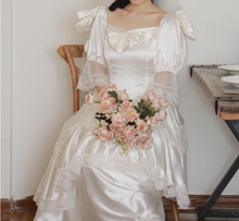 Load image into Gallery viewer, Vintage 50s Princess Bridal Dress [Three Colors]
