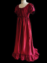 Load image into Gallery viewer, [Handmade] Vintage high waist Custom made Regency Prom Dress
