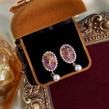 Load image into Gallery viewer, vintage earring vintage jewelry vintage accessories fairycore earring fairycore accessories cottagecore accessories cottagecore earring
