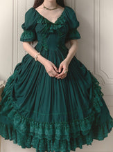 Load image into Gallery viewer, Vintage Princess Lolita Tea Dress [the Kiss of Nichols]
