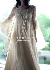 Handmade Dreamy Regency Style Gown