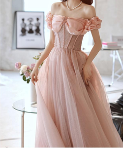 Handmade Retro Princess Off Shoulder Prom Evening Dress Ball Gown