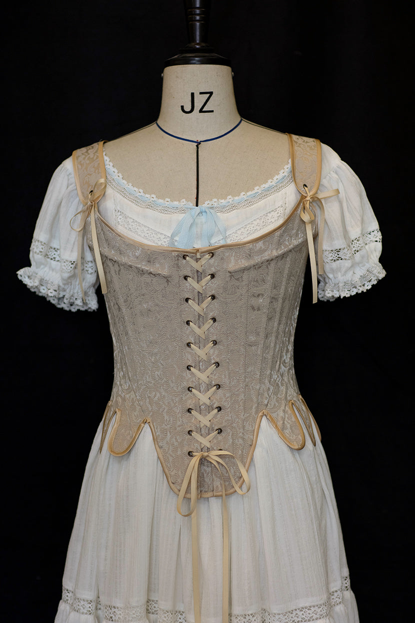 vintage corset vintage stay victorian corset vintage top vintage blouse handmade corset cottagecore corset WAISTCOAT