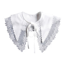 Load image into Gallery viewer, Vintage Style Lace organza embroidered faux collar decor Accessories
