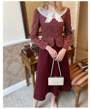 Load image into Gallery viewer, [Last Chance] Retro 80s Plaid Contrast Color Dress Final Sale
