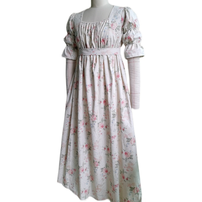 regency dress prom dress vintage dress sustainable fashion slow fashion edwardian dress period drama dress bridgerton dress