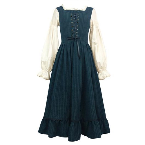 Period Drama Inspired Lace Collar Vintage Dress Final Sale S I Retro Fairy