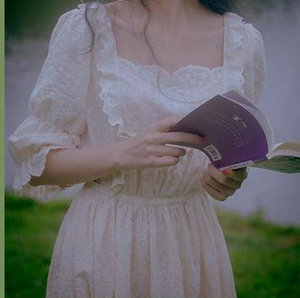 Vintage Victorian Style Handmade Embroidery Cotton Chemise Dress