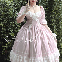 Load image into Gallery viewer, Vintage Princess Lolita Tea Dress [the Kiss of Nichols]
