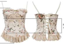 Load image into Gallery viewer, Vintage Reproduction Camisole Bustier Top
