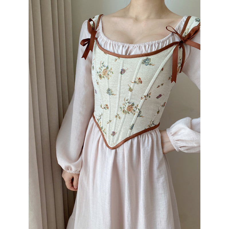 vintage corset dress with sleeves Amazon.com: ODIZLI Black Women's Vintage Y2K Corset Mini Dress, Long Bell Sleeve, Sweetheart Neckline, Floral Lace, Above Knee Length, S : Clothing, Shoes & Jewelry