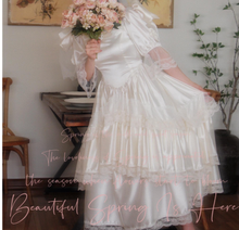 Load image into Gallery viewer, Vintage 50s Princess Bridal Dress [Three Colors]
