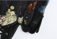 Load image into Gallery viewer, Handmade Vintage 18th Century Style Floral Corset [Mariana]
