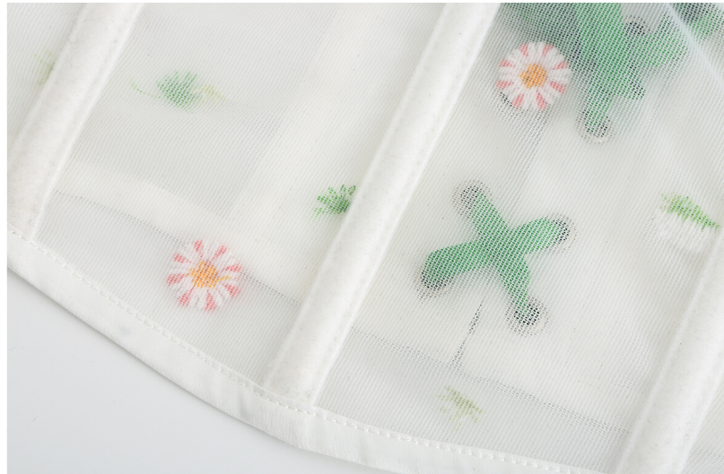 Handmade Daisy Embroidery WaistBand