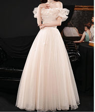 Load image into Gallery viewer, Retro Ethereal Off-Shoulder Prom Dress Bridesmaid dress
