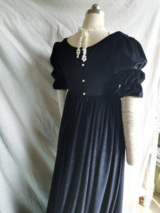 [Handmade] Vintage high waist Custom made Regency Prom Dress
