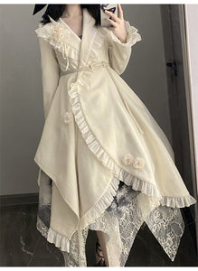 Gothic Style Dark Academia Coat Jacket