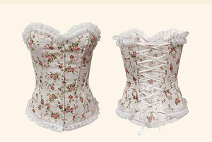 vintage corset cottagecore corset victorian corset handmade corset stay