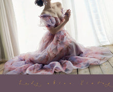 Load image into Gallery viewer, Vintage dress cottagecore dress fairycore dress 70s dress 30s 50s dress victorian edwardian dress prom dress party dress spaghetti dress coacktail dress
