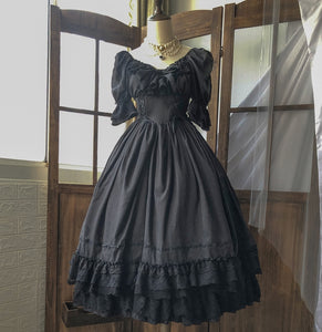 Vintage Princess Lolita Tea Dress [the Kiss of Nichols]