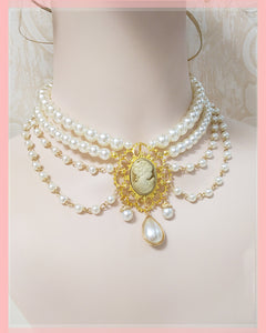 vintage necklace choker gothic necklace lolita necklace 