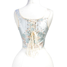 Load image into Gallery viewer, Vintage Remake Embroidery Lace up Corset
