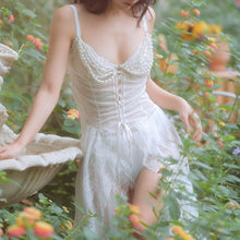 Load image into Gallery viewer, vintage dress cottagecore dress vintage night gown vintage sleep wear
